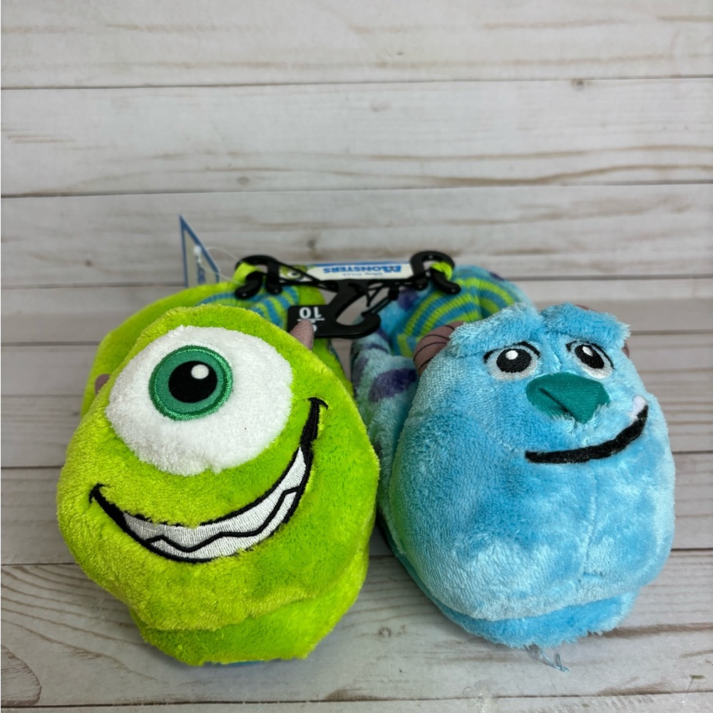 Brand new mike and sully slippers